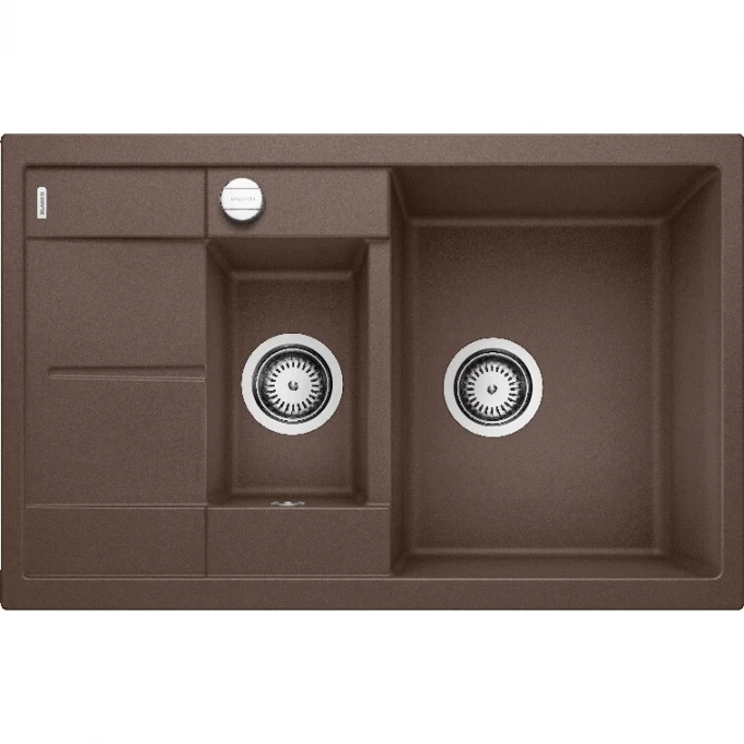 Кухонная мойка BLANCO METRA 6 S COMPACT кофе 515044 Кухонная мойка BLANCO METRA 6 S COMPACT кофе 515044