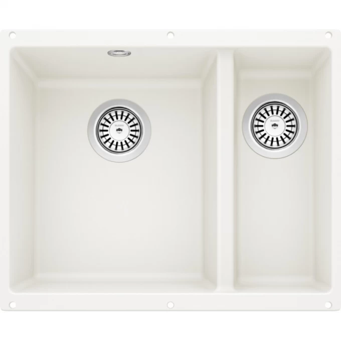 Кухонная мойка BLANCO ROTAN 340/160-U белый 523078