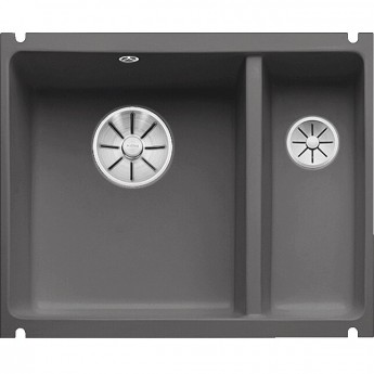 Кухонная мойка BLANCO SUBLINE 350/150-U CERAMIC базальт  Кухонная мойка BLANCO SUBLINE 350/150-U CERAMIC базальт