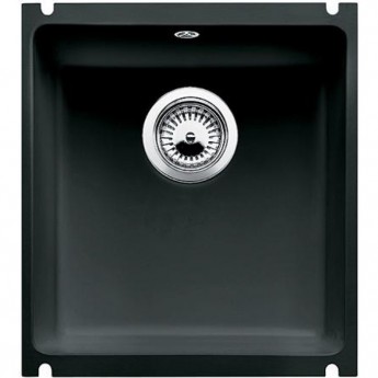 Кухонная мойка BLANCO SUBLINE 375-U CERAMIC черный  Кухонная мойка BLANCO SUBLINE 375-U CERAMIC черный