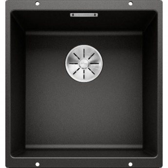 Кухонная мойка BLANCO SUBLINE 400-U черный  Кухонная мойка BLANCO SUBLINE 400-U черный