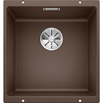 Кухонная мойка BLANCO SUBLINE 400-U кофе  Кухонная мойка BLANCO SUBLINE 400-U кофе