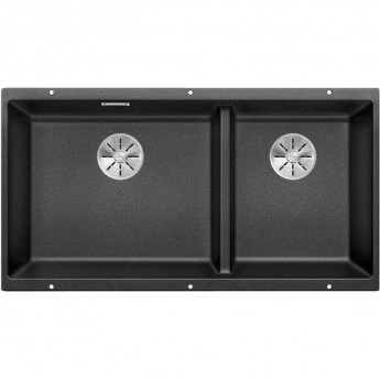 Кухонная мойка BLANCO SUBLINE 480/320-U антрацит  Кухонная мойка BLANCO SUBLINE 480/320-U антрацит