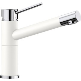 Смеситель BLANCO ALTA COMPACT SILGRANIT белый 