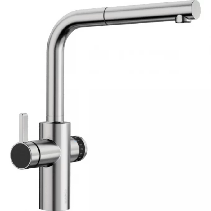 Смеситель BLANCO EVOL-S VOLUME нержавеющая сталь UltraResist ручка слева 525213 Смеситель BLANCO EVOL-S VOLUME нержавеющая сталь UltraResist ручка слева 525213