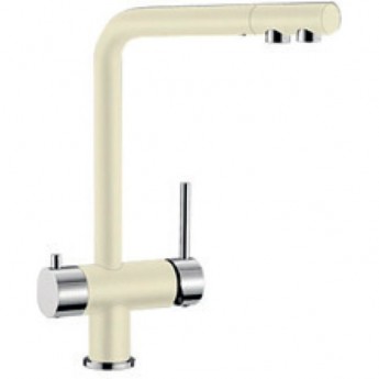 Смеситель BLANCO MIDA-S SILGRANIT жемчужный 