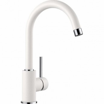 Смеситель BLANCO MIDA SILGRANIT белый 